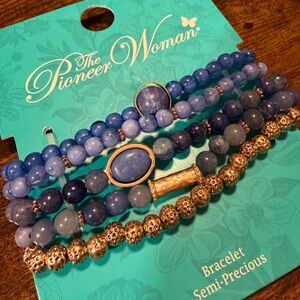 Pioneer Woman Bundle of 5 Stretch Bracelets.